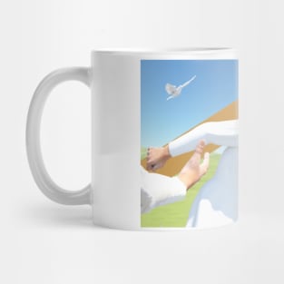 The procession to Calvary , Christ carryng the Cross Mug